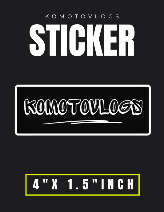 KomotoVlogs Sticker
